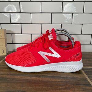 New Balance FuelCore Coast v3 Womens Size 8 Running Shoes Red White Sneakers